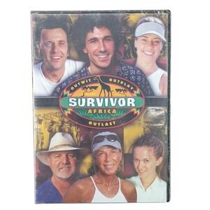 Survivor 3 Africa (5-Disc DVD, 2002) Reality TV Series Competition New Sealed